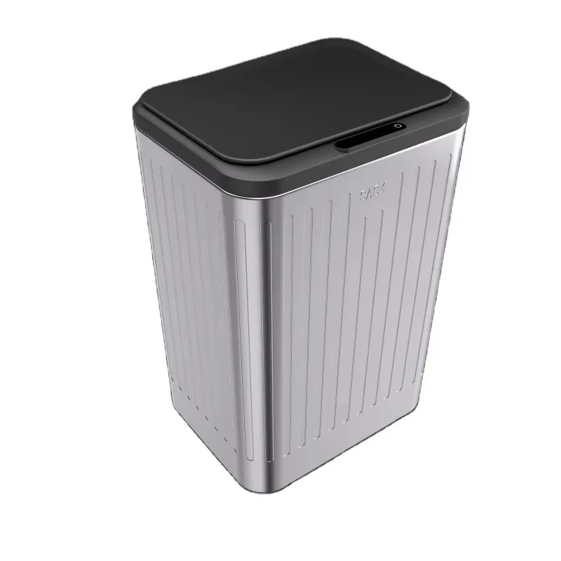 

Wholesale High Quality Indoor Smart Sensor Trash Can Stainless Steel Trash Can