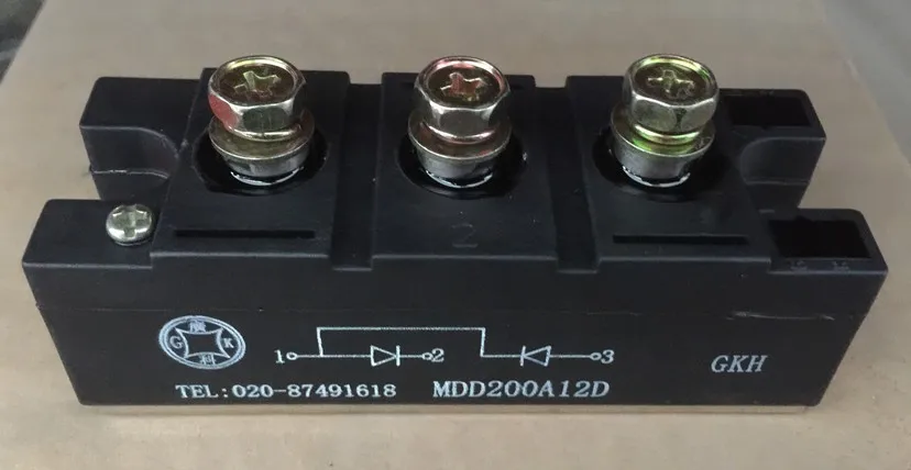 Módulo de control rectificador: MDD200A12D / MDD250A12D