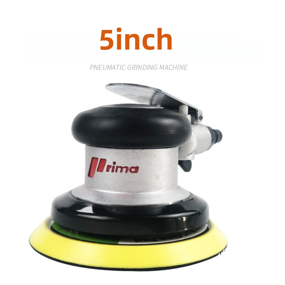 

1PCS：5 inch pneumatic grinding machine 125mm sanding machine car hardware furniture grinding Pneumatic tool