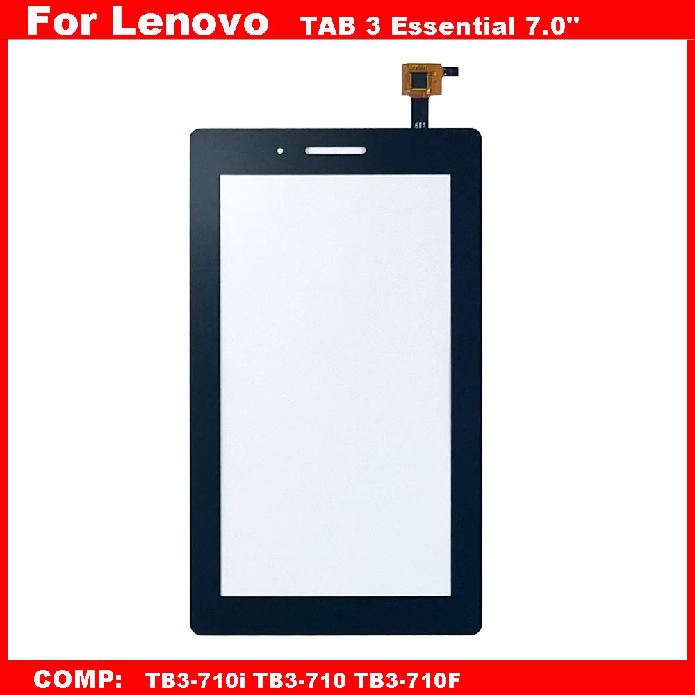 

AAA для Lenovo TAB 3 Essential 7,0 "710F Tab3 TB3-710i TB3-710 TB3-710F сенсорный экран + OCA LCD Замена передней стеклянной панели