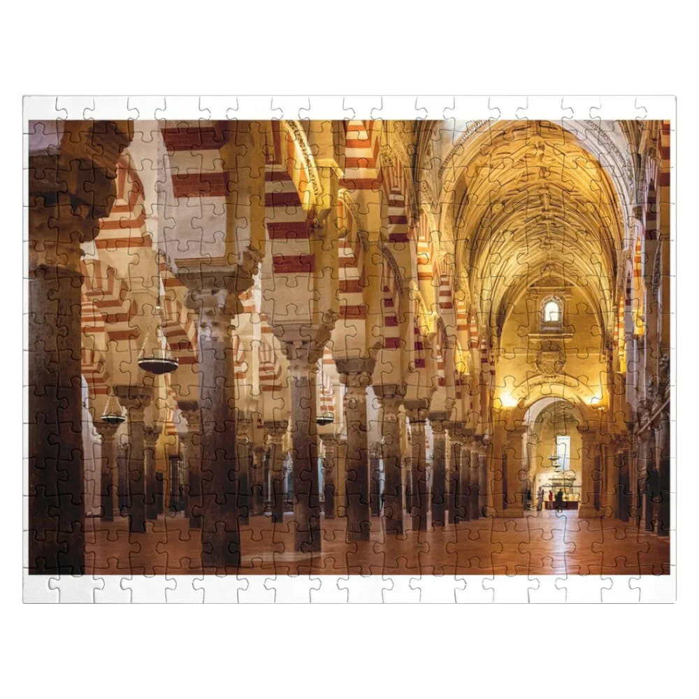 

Mezquita Cathedral Interior Cordoba Spain Jigsaw Puzzle Personalized Baby Toy Wooden Decor Paintings