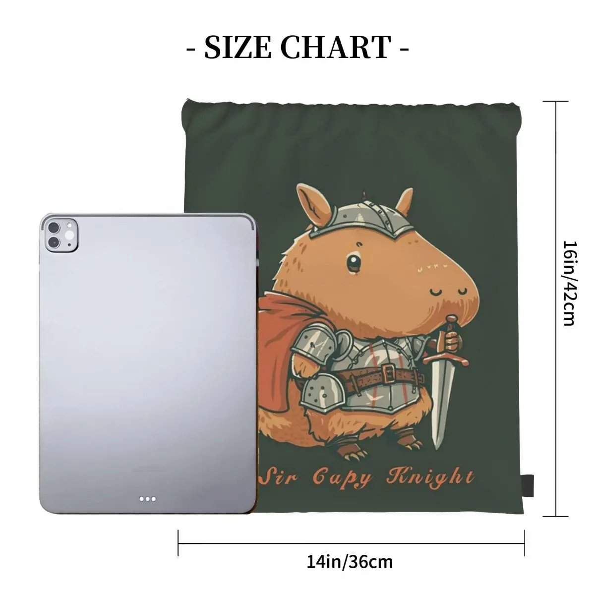 حقائب ظهر لطيفة من كابيبارا نايت إن شينينغ أمور متعددة الوظائف محمولة برباط حقائب رياضية حقائب كتب لطلاب السفر