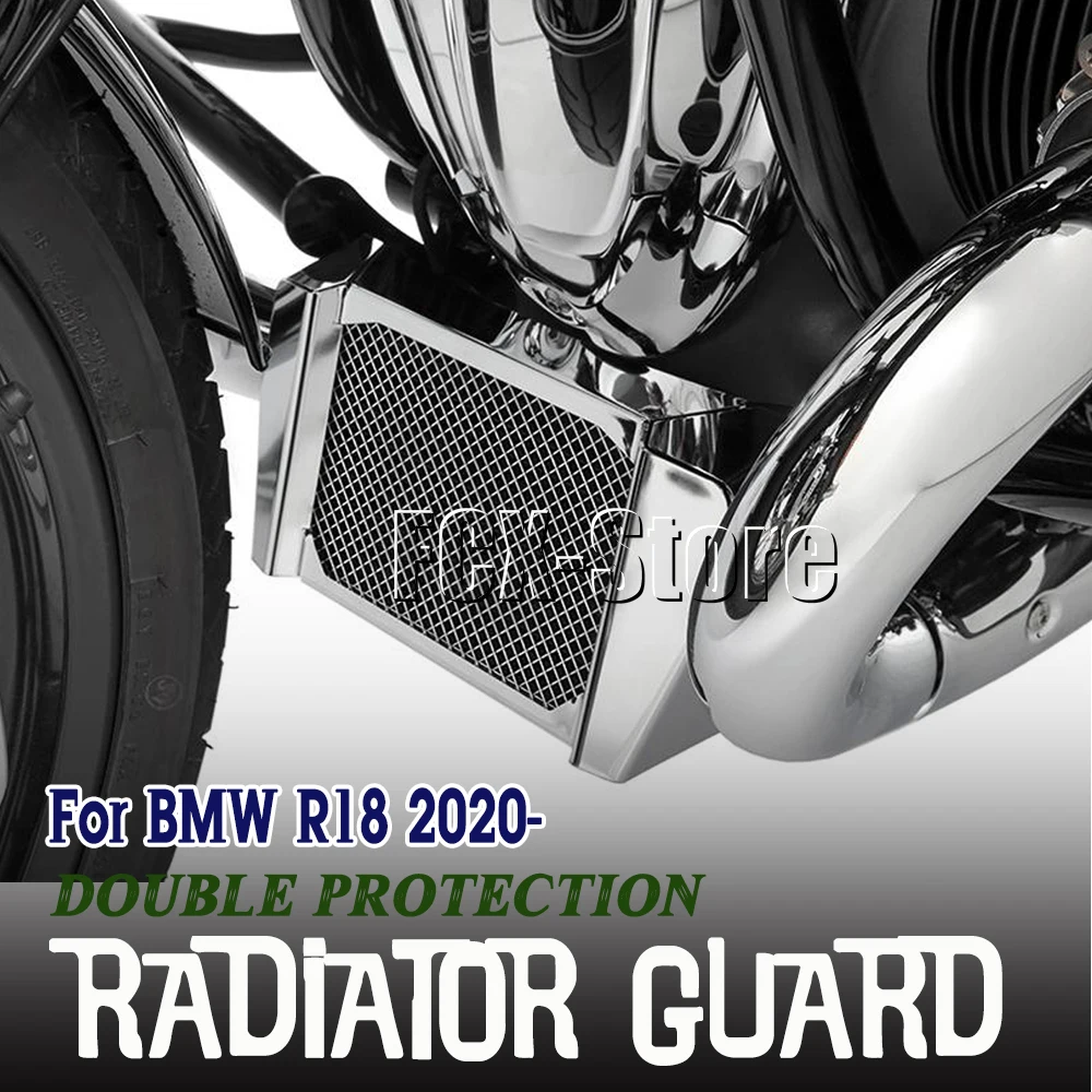 

For BMW R18 2020 2021 2022 Motorcycle Accessorie Radiator Guard Water Tank Protection Grille R 18 B / Transcontinental / Classic