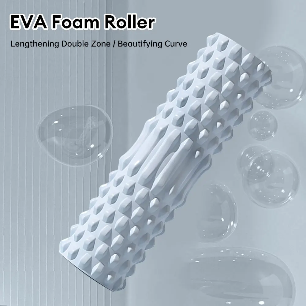 Foam Roller Yoga Massage Roller Body Massager Back Pain Relief Muscle Roller Yoga Column for Muscle Therapy Pilates Fitness Gym