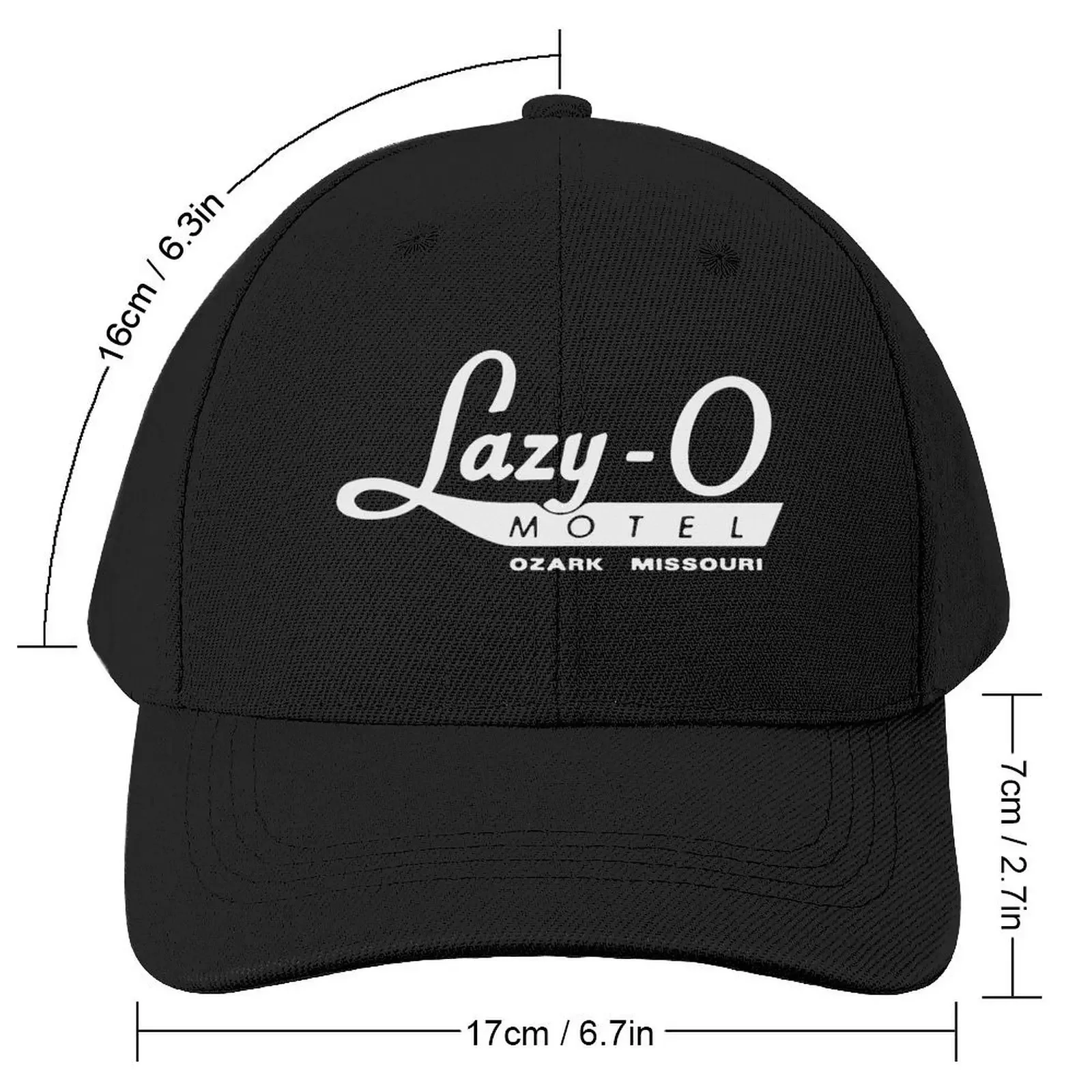 OZARK LAZY-O MOTEL. OZARK MISSOURI. Baseball Cap Hood Luxury Cap Fishing cap Men Hats Women's