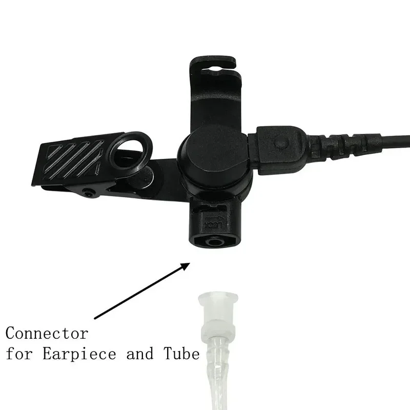 Replacement Air Acoustic Coil Tube for Motorola Baofeng Kenwood Two Way Radios Walkie Talkie PTT Mic Earpieces Headset