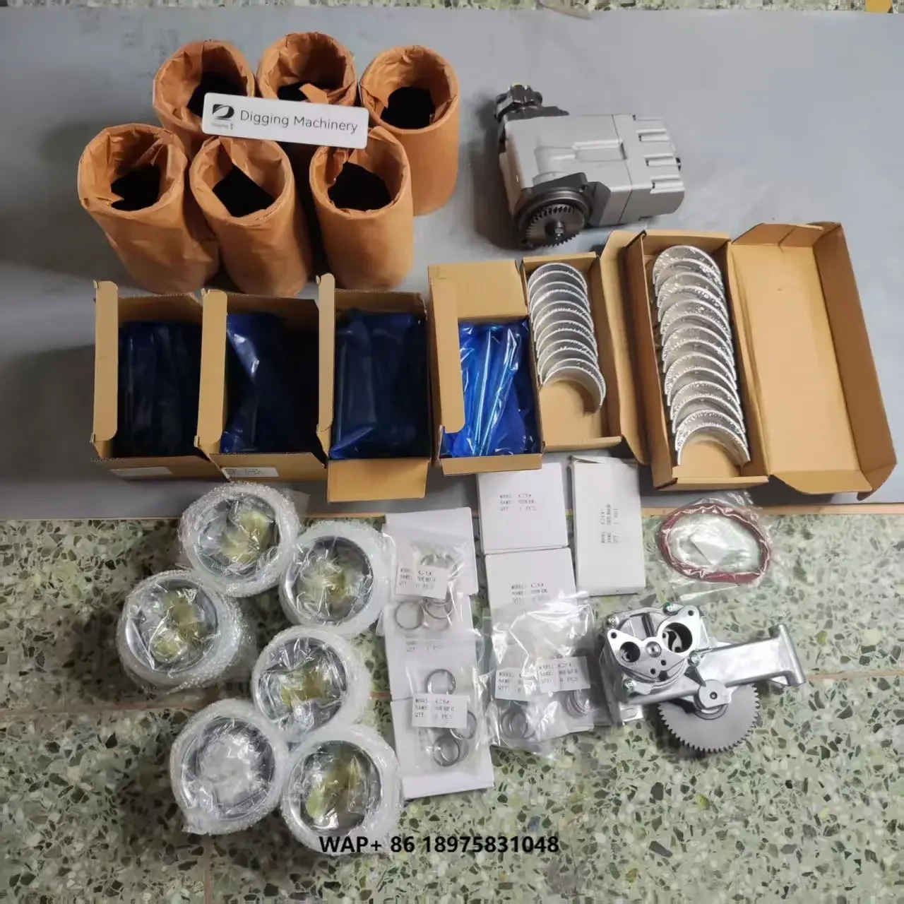 Engine Spare Parts C13 Main Bearing 2110587 211-0587 for E345D Excavator