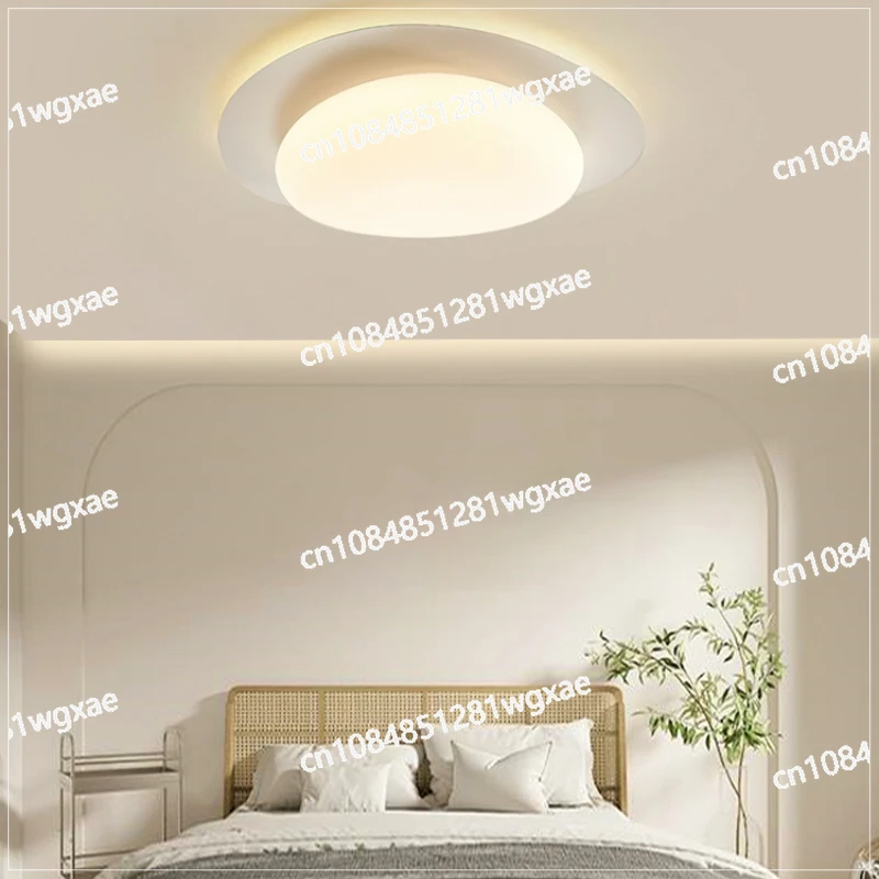 Bedroom Lamp 2022 New Cream Wind Lamp Modern Simple Room Lamp Master Bedroom Creative Pebble Ceiling