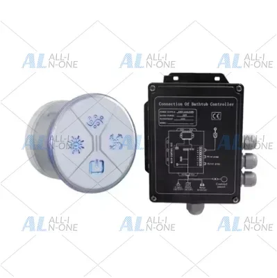 Bathtub Control Panel Intelligent Acrylic Bathtub Control System Display Pump Massage Bathtub Control Board W-04 Multifunctional