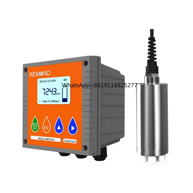 MLSS Meter Immersion Type Sludge Concentration Sensor RS485 Suspended Solides Meter