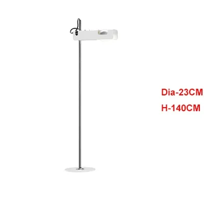 NONE Moderne Oluce Spider Tischleuchte Italien Kreative verstellbare Designlampe für Wohnzimmer Nachttisch Arbeitszimmer Hotel Silber Stehlampe 5