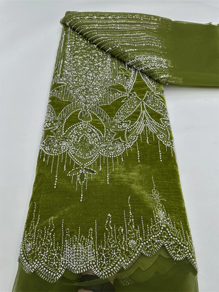 

Последние роскошные новейшие бусины, сетчатая кружевная ткань, бархатное кружево, нигерийский тюль, французский тюль, сетчатое кружево с бисером для женщин, вечерние платья