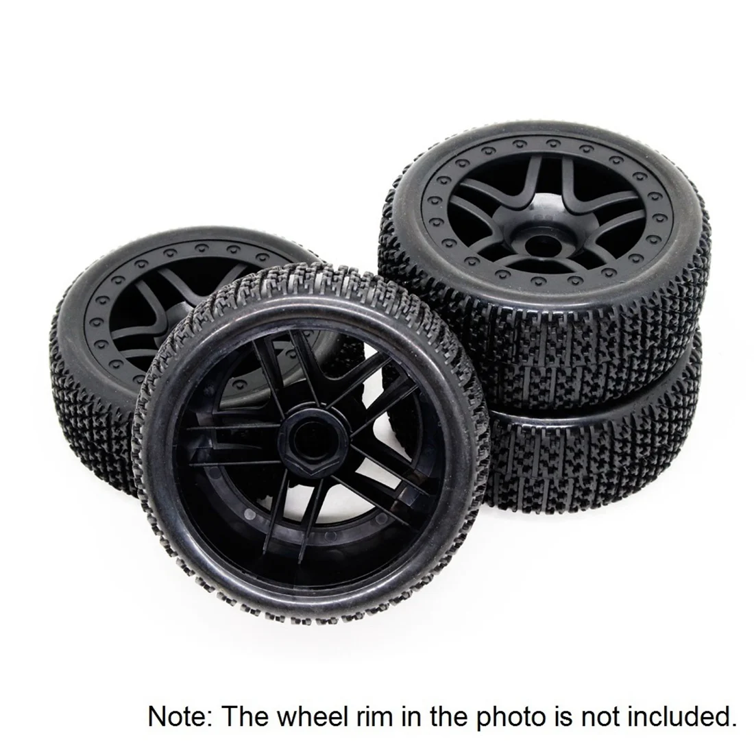 

4Pcs 109mm 1/8 RC Off-Road Buggy Car Rubber Tire Tyre for HSP Redcat Losi HPI Kyosho MP9 Hobao Hyper Upgrade Parts-ABHQ