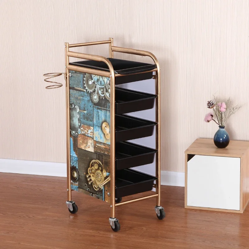 Beauty Salon Chairs Free Shipping Cheap Medical Trolley Esthetician Storage Cart Eyelash Professional Muebles Spa Loading Nails