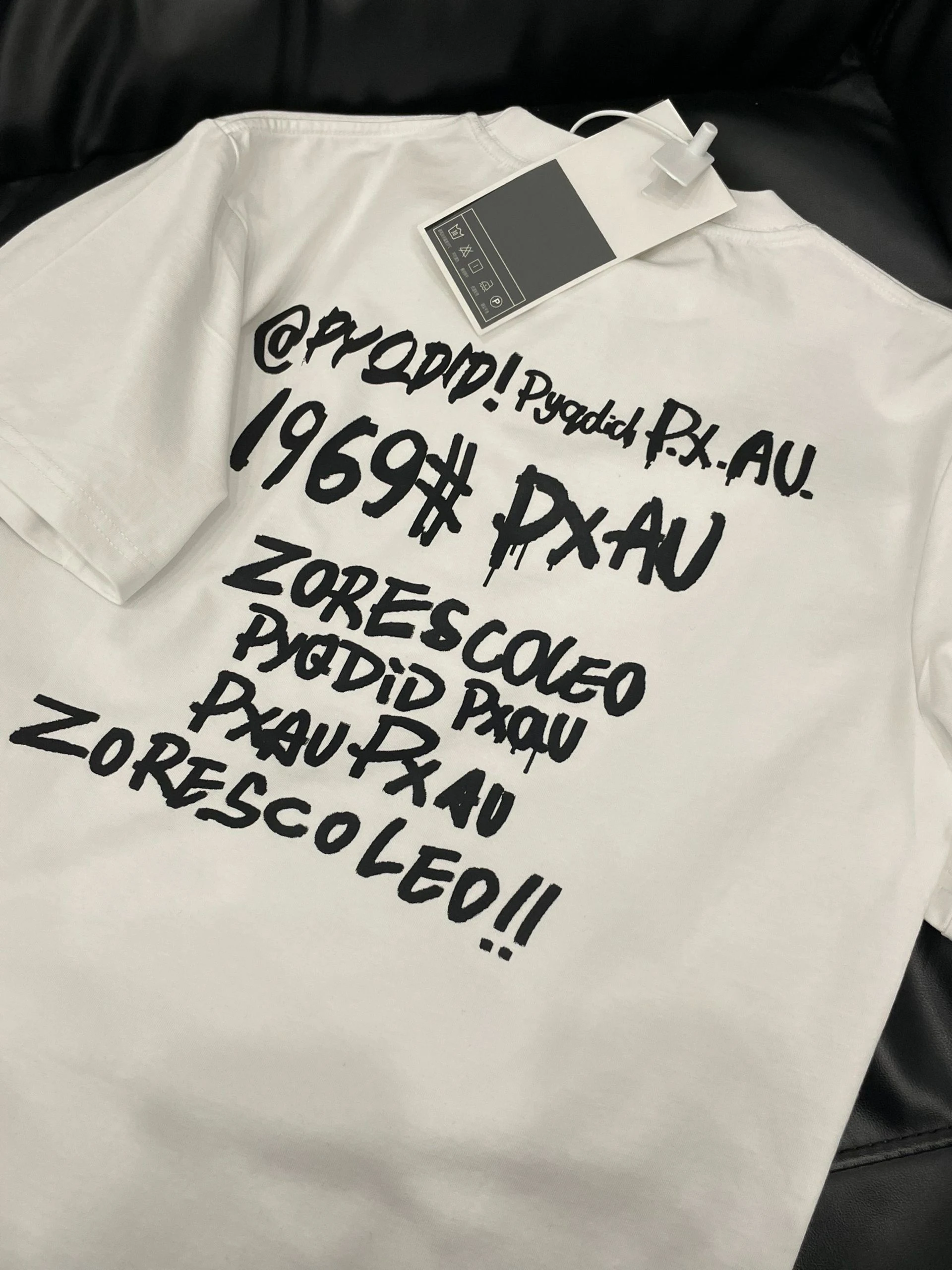 

Футболка оверсайз из чистого хлопка с круглым вырезом и принтом для молодежи, летняя, повседневная, от бренда Fashion Brand