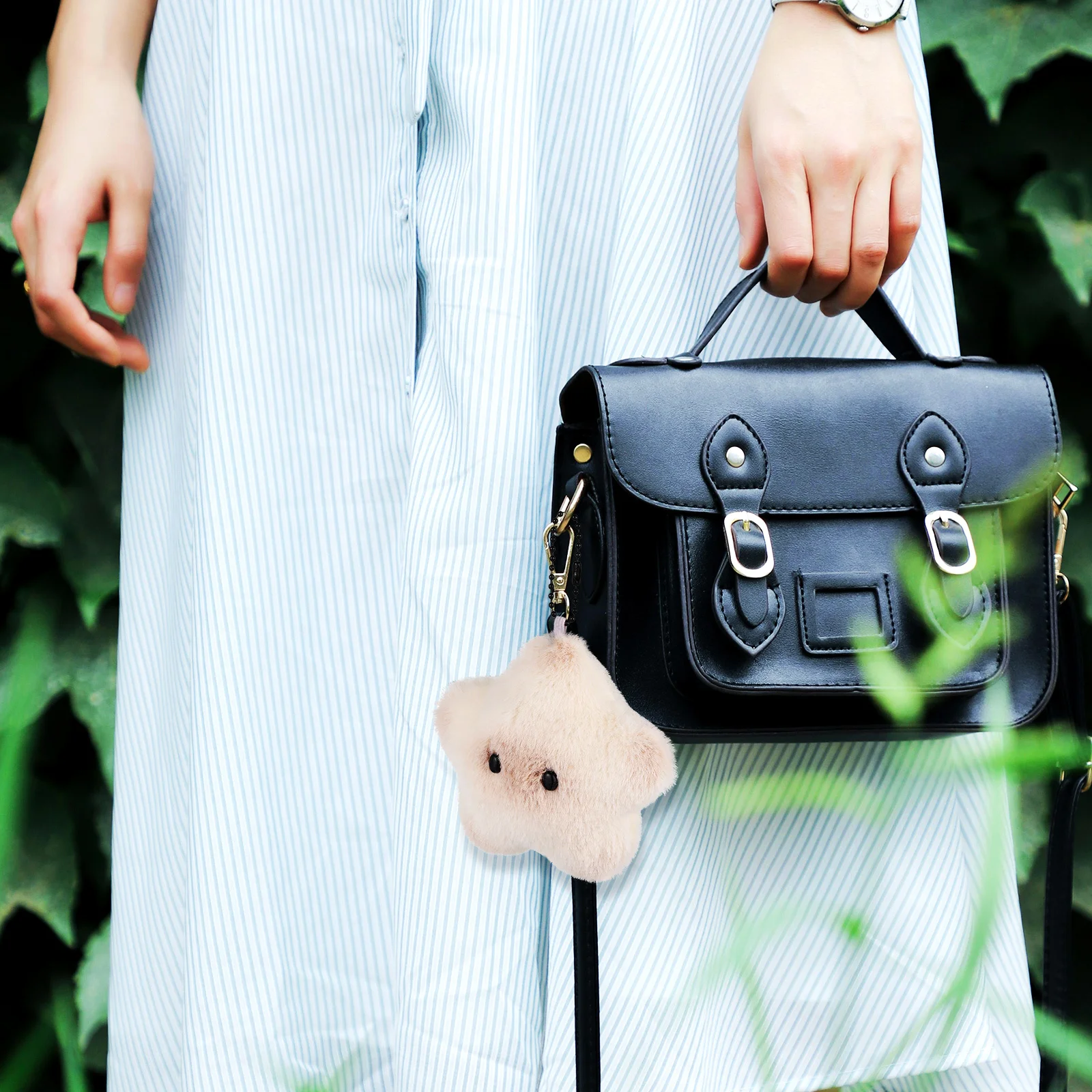 

Брелок в форме звезды с героями мультфильмов, мягкая милая сумка с подвеской, кошелек, подвеска для рюкзака, сумка, подвесные брелки для рюкзаков