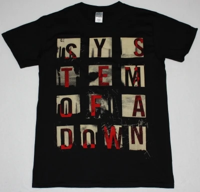 

System Of A Down T-Shirts Y2k Short Sleeves Classic High-end Luxury high quality hot product Oversized Unisex Streetwear Trendy
