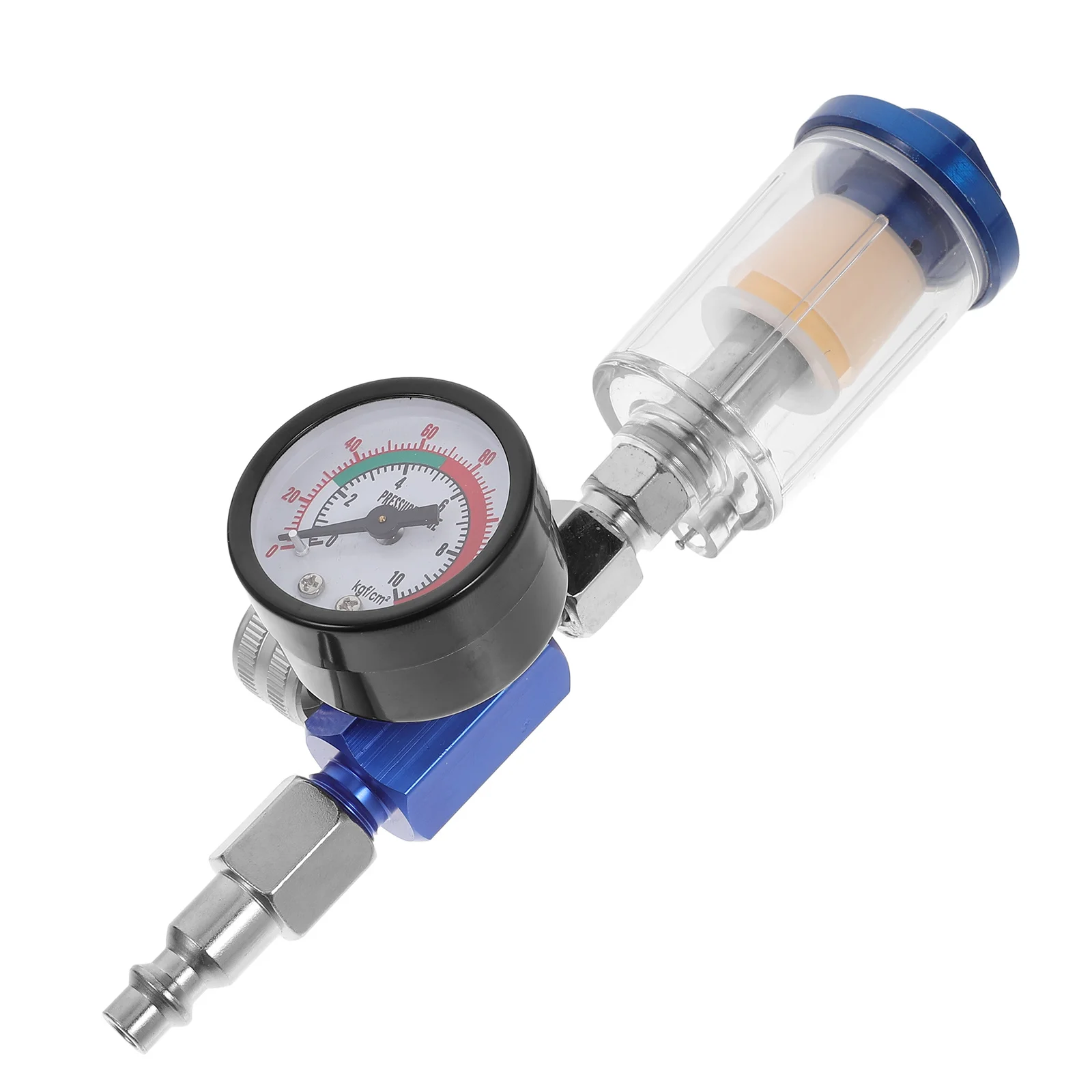 صمام منظم ضغط الهواء مع مقياس فاصل المياه لضاغط الهواء صمام التحكم القابل للتعديل للسيارات الصناعية #5