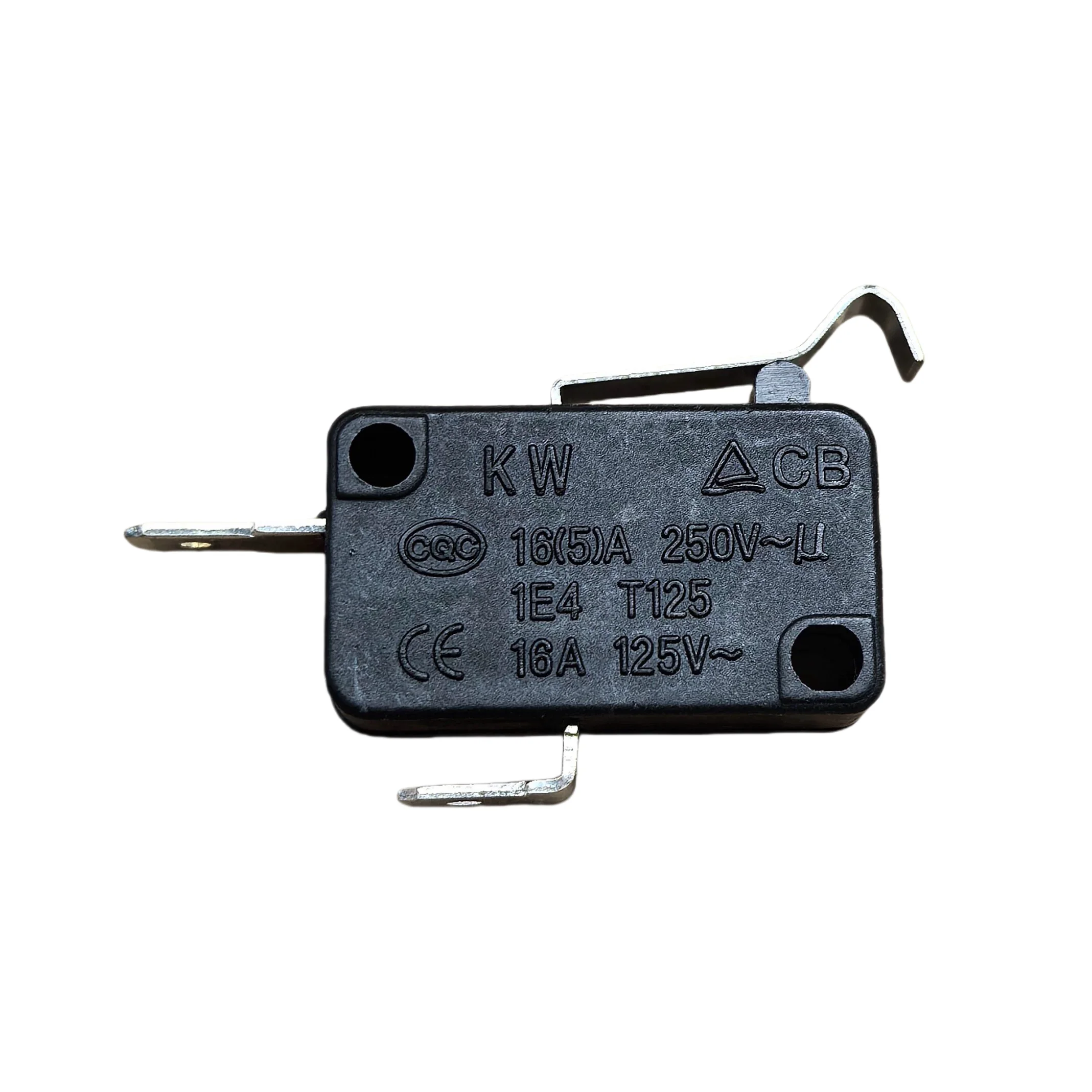 

1PCS/LOTS ultra high end silver dot micro switch normally open press on KW7-5B short handle small self resetting stroke limit 16