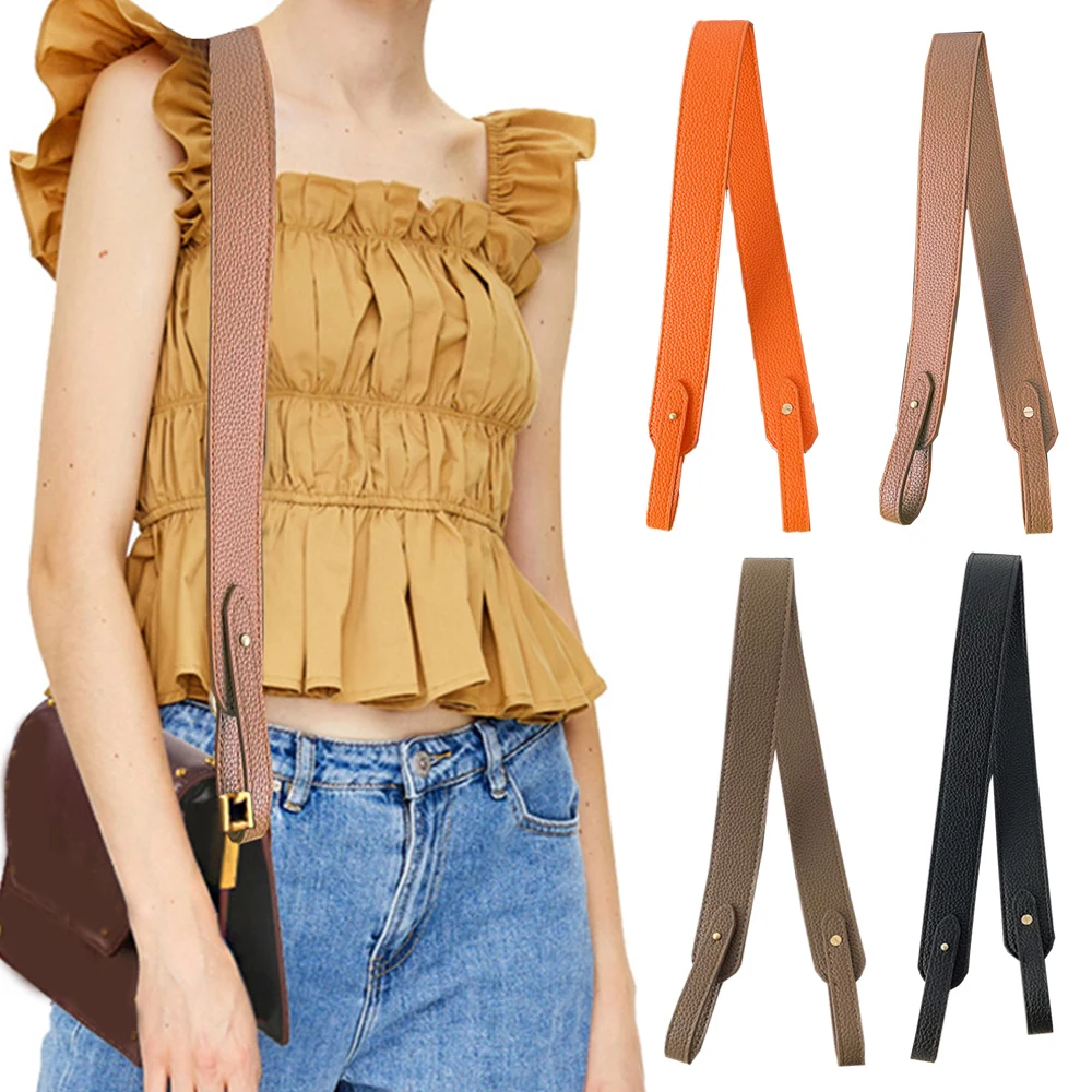 PU Leather Bag Straps Women Handbag Handle Wide Belt Shoulder Crossbody Bag Strap DIY Replacement Strap Bag Part Belt For Bags