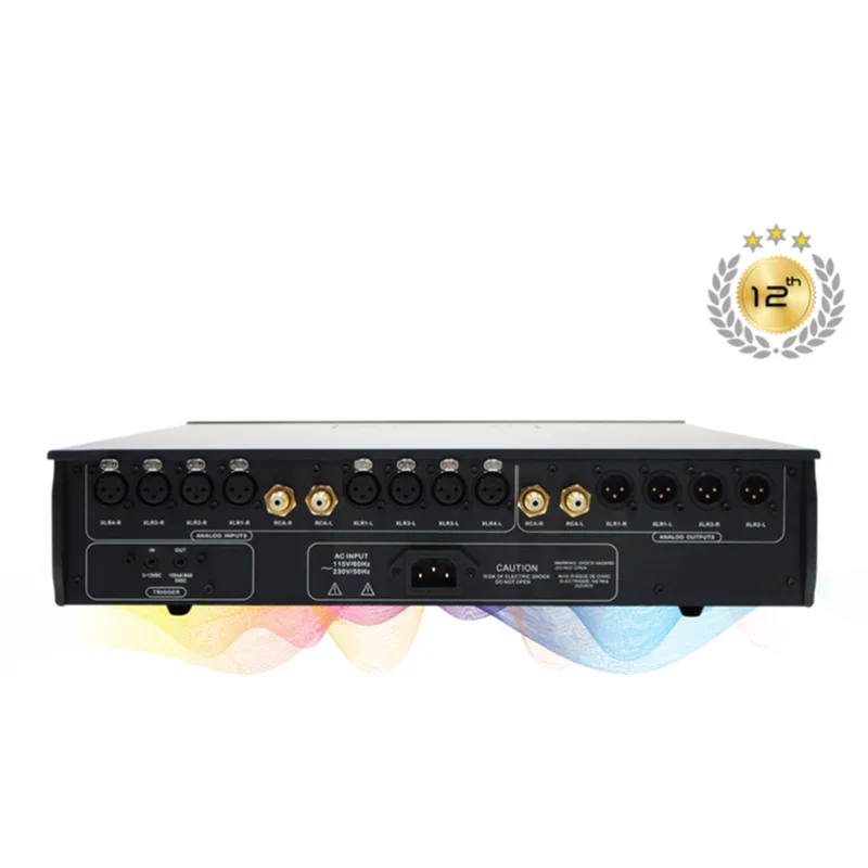 

DENAFRIPS ATHENA 12th Pure Class A Fully Balanced Pre-amplifier Preamp Amplifier Line Stage 60 Steps RCA XLR input Output