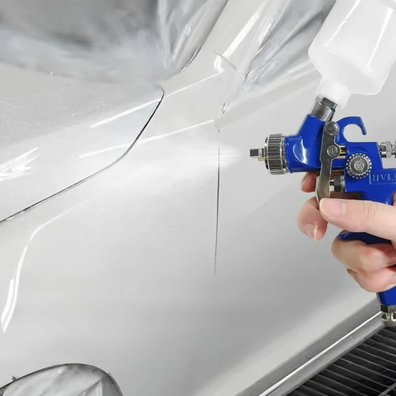

Professional Mini HVLP Paint Spray Gun with 0.5/0.8/1.0mm Nozzle, H-2000 Pneumatic Airbrush Tool 2025 New