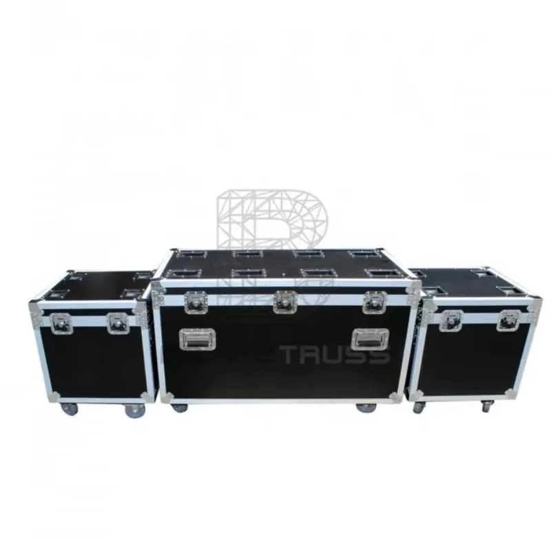 BRAVO 3 Case Heavy Duty/Bag Utility Storage ATA Style Road Case 1 Large 2x Small Case