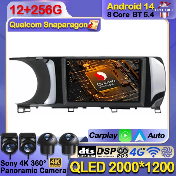 

Android 14 Wireless Carplay Auto For Kia K5 3 III 2020 2021 Car Radio Multimedia Stereo Video Player Navigation GPS Head Unit 4G