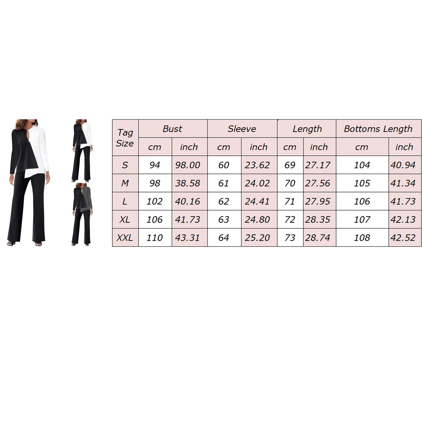 Autunno nuova moda 2 pezzi Top pantaloni O collo femminile elegante vestito ampio Set completo da lavoro Blazer Set camicetta pantaloni