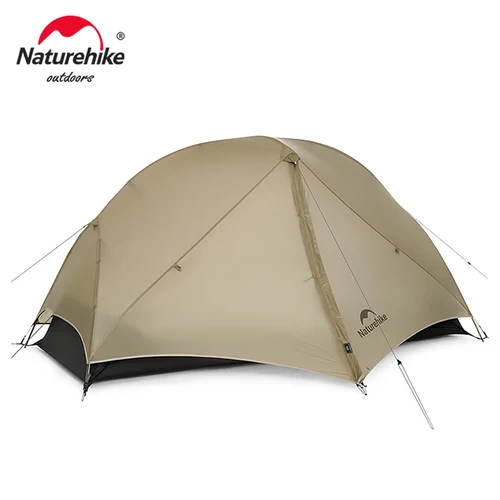 Naturehike-tienda Mongar UL 2 para 2 personas, tienda de campaña ultraligera 20D, impermeable, para senderismo, supervivencia, tienda de campaña al aire libre