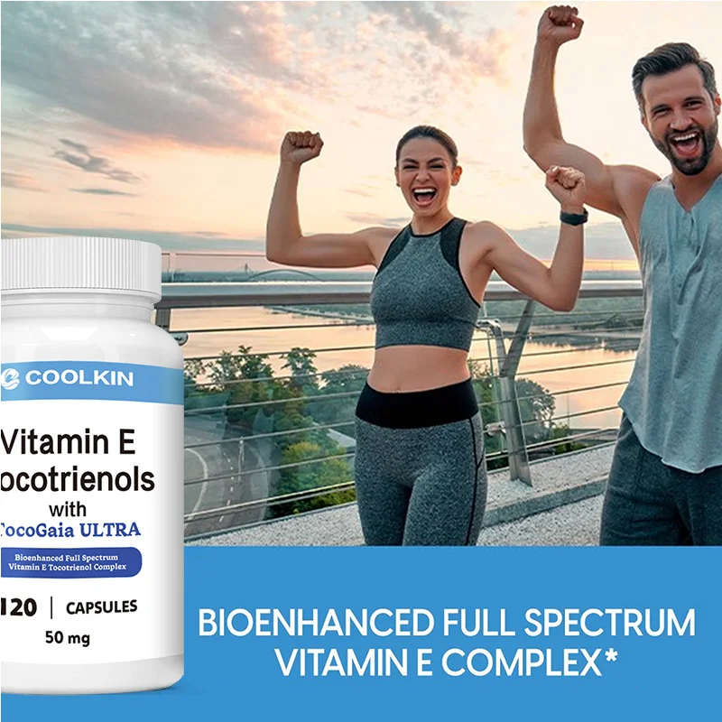 Vitamin E Tocotrienols - Supports Cardiovascular, Skin, and Bone Health, Anti Aging