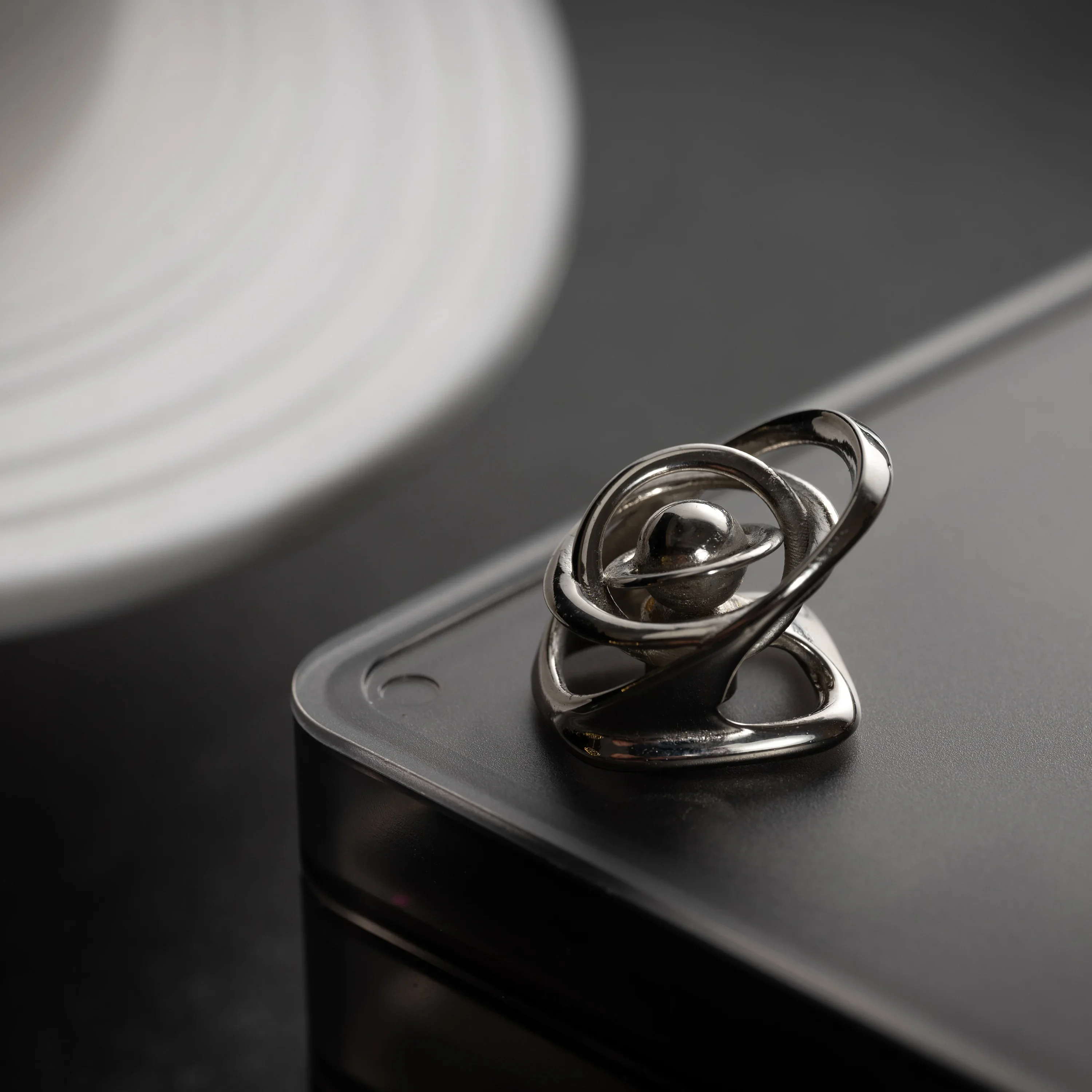 Ster Saturn Ring Goud Gepersonaliseerde Keycaps Aangepaste Black Metal Keycaps Enkele Originele Esc Key