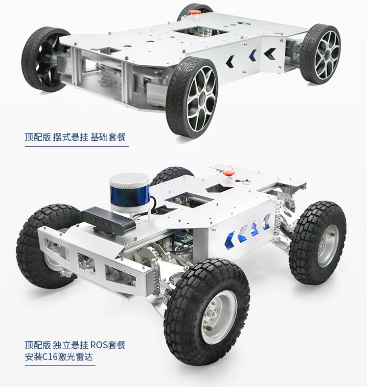Acke/rmann ROS Robotics chasis de carro inteligente móvil, tapa SL/AM/navegación de mapa de construcción AR R Pi 4b