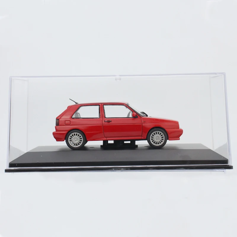 Diecast in scala 1:43 VW GOLF Rallye G60 modello di auto in lega di simulazione display statico giocattolo da collezione regalo decorazione souvenir