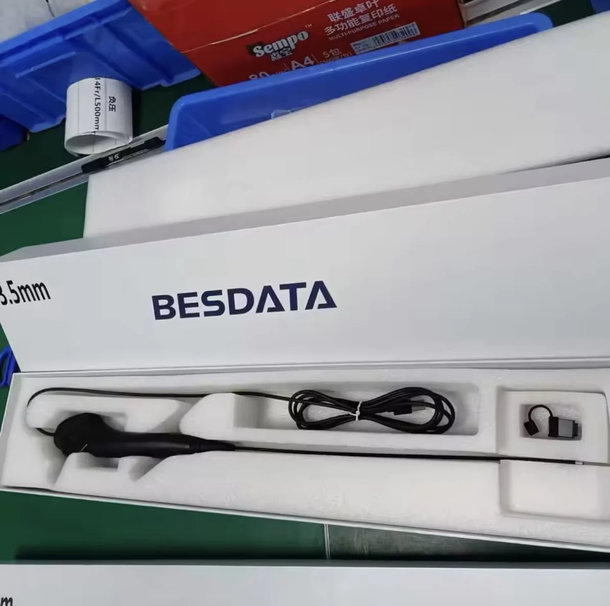 RhinoLaryngoscope BESDATA 2.8MM 3.5MM Flexible Naso Pharyngo Laryngoscope For Diagnosis And Treatment Of ENT Conditions