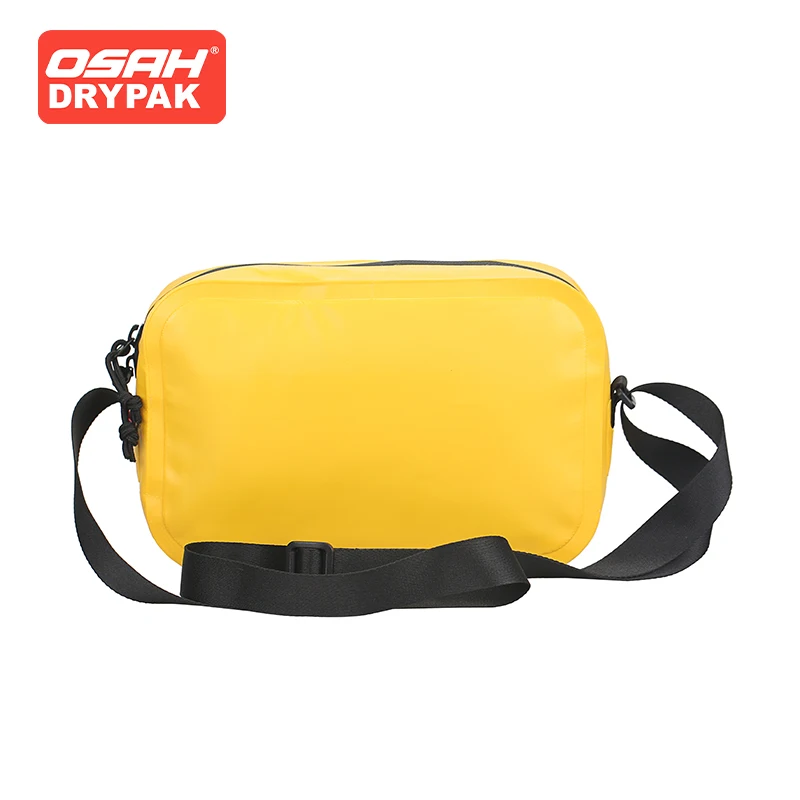 OSAH New Yellow Crossbody Bag For Outdoor Travel Pack 2L High-capacity Splash Proof Water Cycling Motorcyle Riding Gears Package