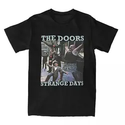 Men Women Rock THE Doors Band Strange Days Graphic Printed Tee Shirt Accessories Creative Pure Cotton T Shirts Tops Printed