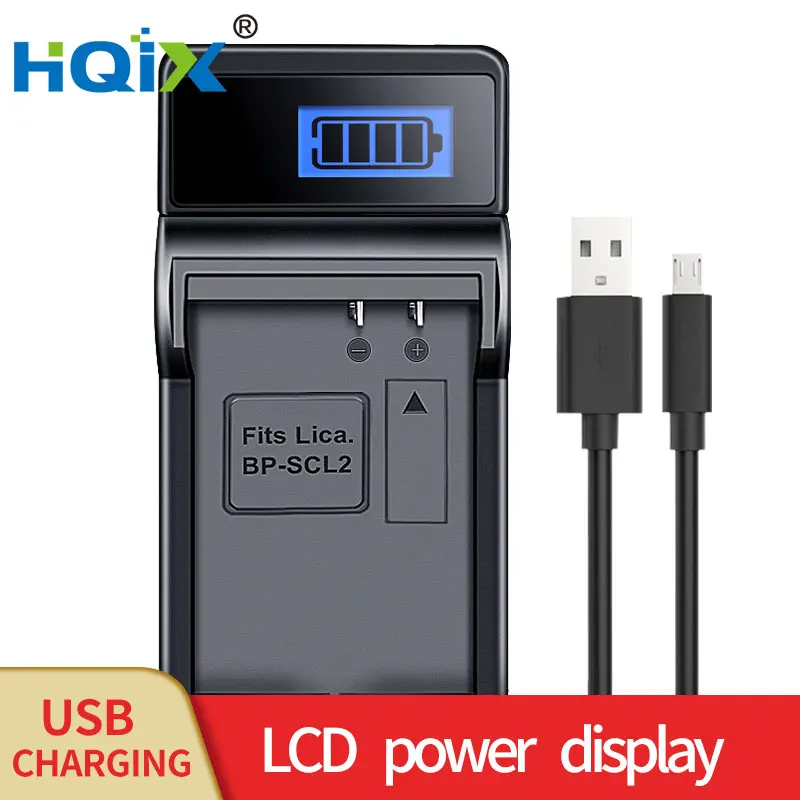 

HQIX for Leica M M-P M240 M262 M246 Camera BP-SCL2 Charger Battery