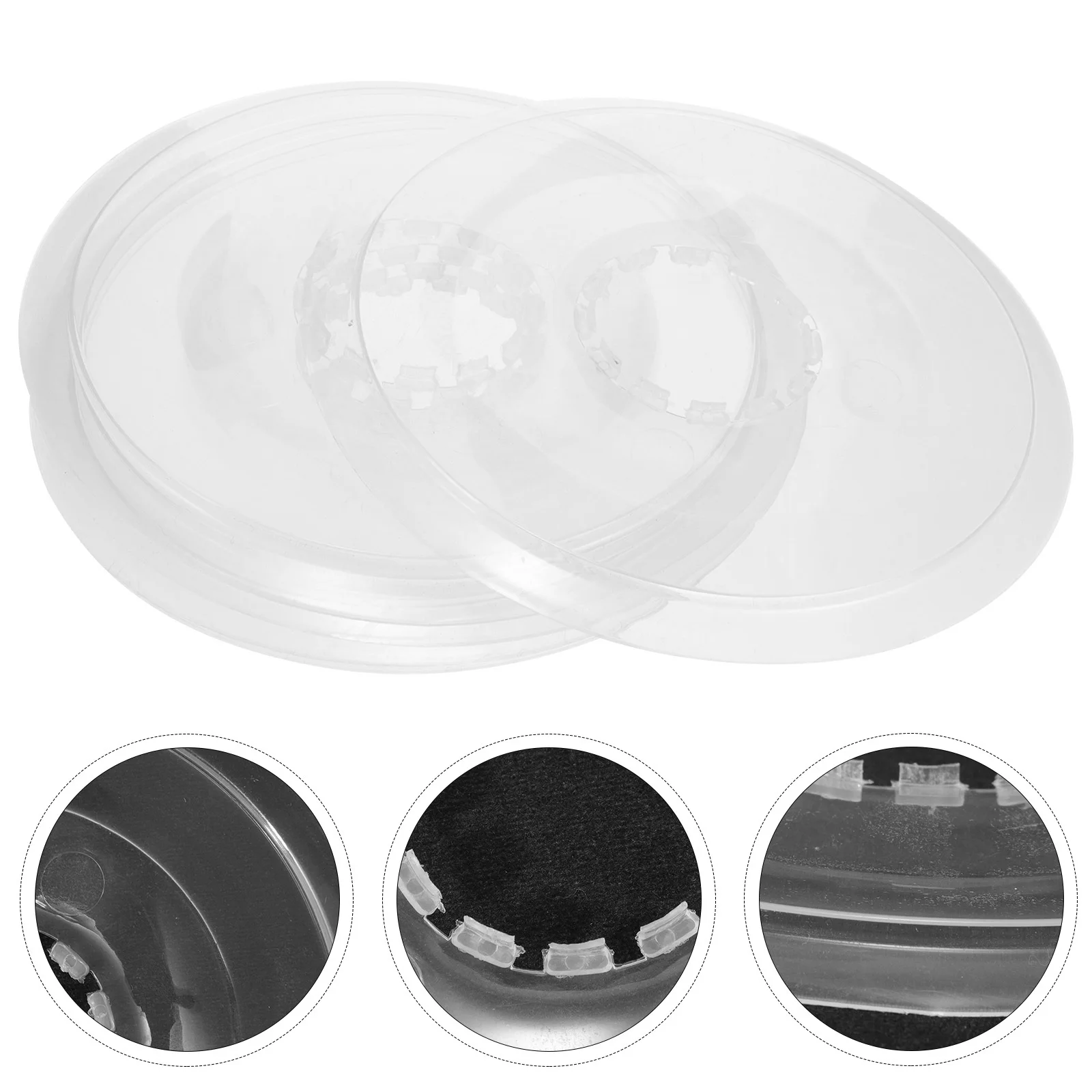 

5Pcs Bike Flywheels Guard Sturdy Lightweight Plastic Cover Protective Spoke Shield Mud Resistant for Road Mountain Bike Gear