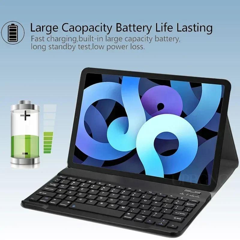 Capa de teclado para honor case pad x8a 11 polegadas 2024 com teclado bluetooth tablet case para honor pad x8a 11 "funda