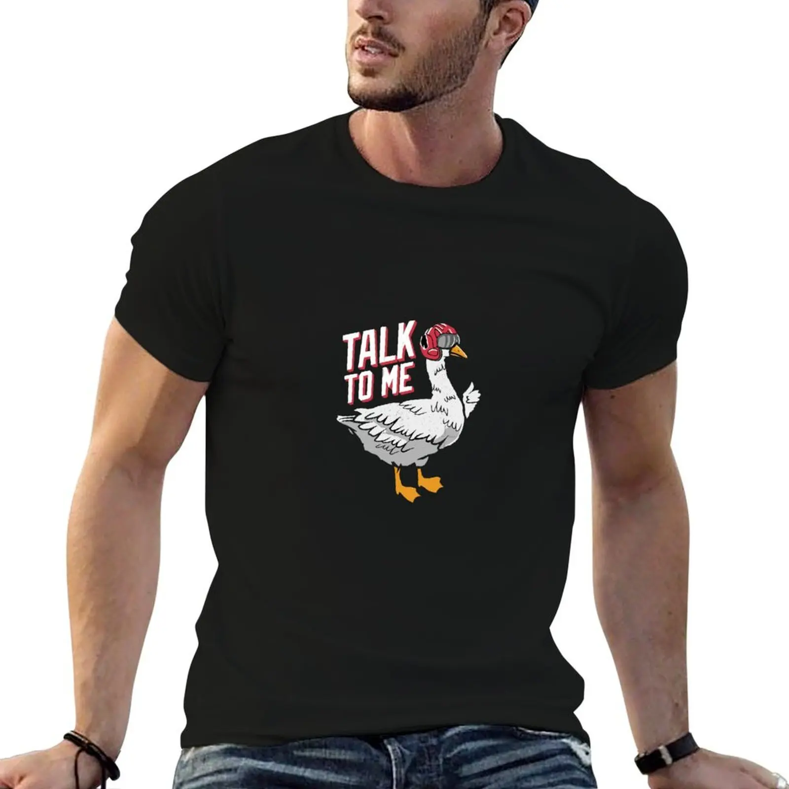

for T-Shirt TOPGUN design man for anime man t t shirts shirts to Talk goose me graphic
