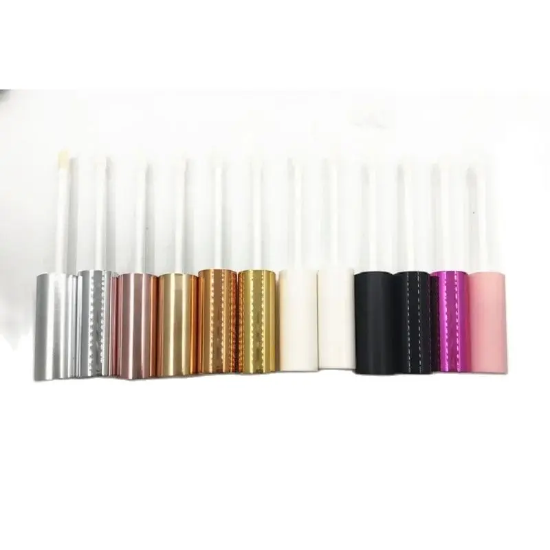 

25pcs 10ml Lip Gloss Tubes Empty Plastic Colorful Lid Matt Clear Tube Container Makeup Refillable Concealer Lipgloss Bottle DIY