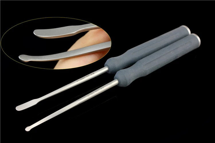Micro fracture surgical instrument package: curette, bone spatula, probe hook, bone chisel cartilage cone, orthopedic instrumene