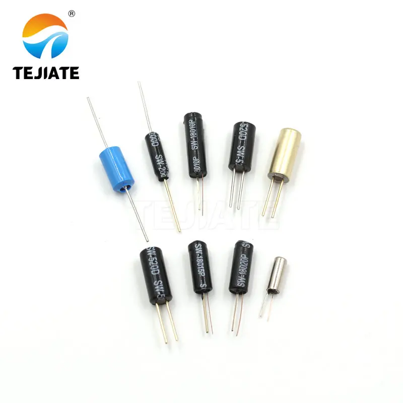 10PCS Tilt switch SW-520D SW-420 SW-200 SW-58010p SW-18020P SW-18015P SW-18010P Vibration Sensor Metal Ball Switch