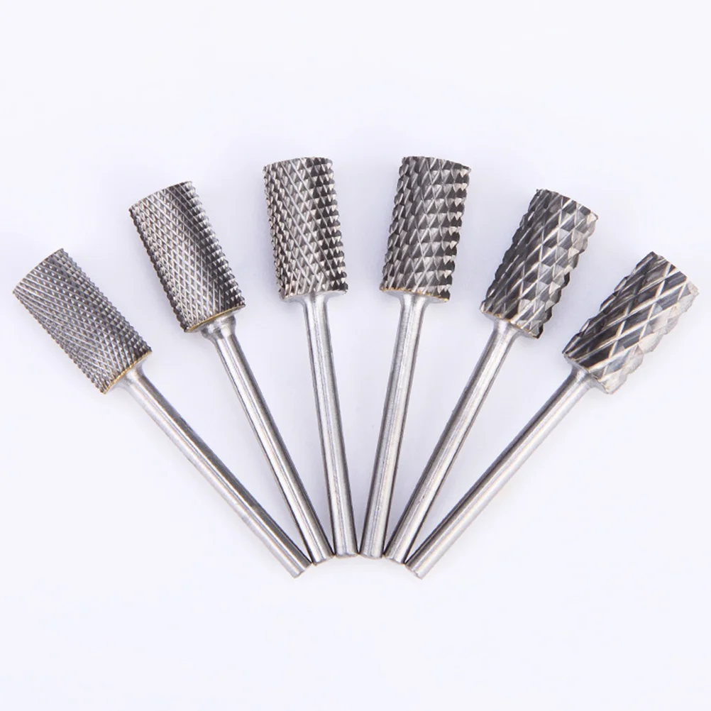 Tungsten Steel Nail Drilling Bit for Manicure Machine Polish Reshape Nails Remove Dead Skin Gift Idea Nail Drill Bits
