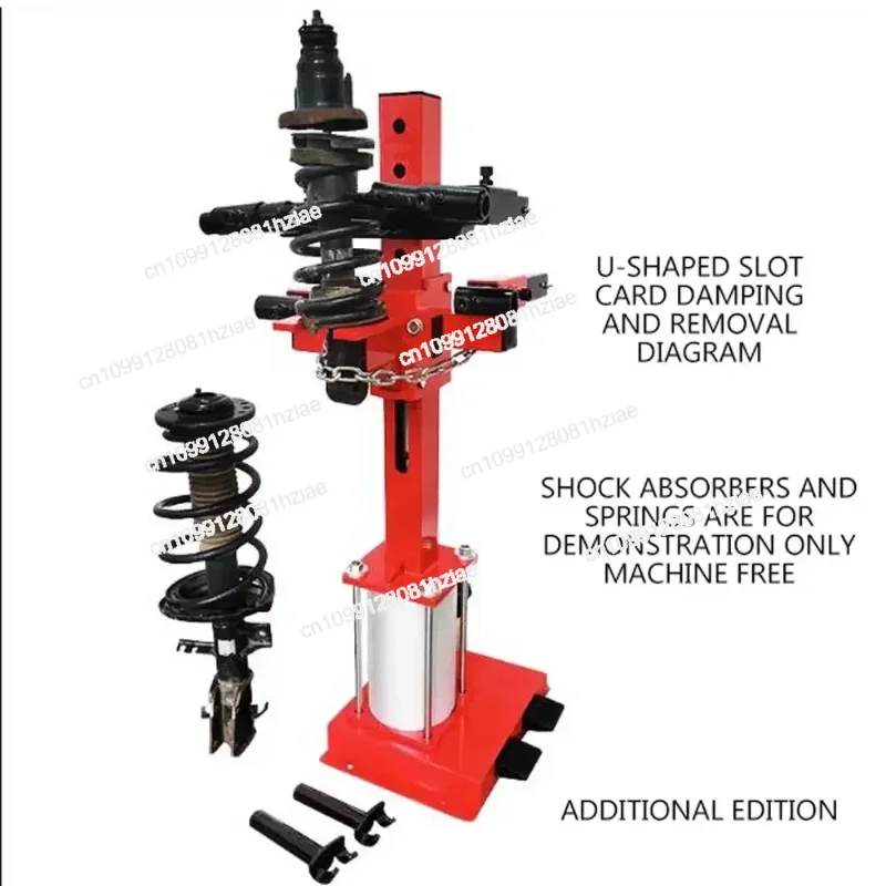 Automobile Shock Absorber Spring Compressor Pneumatic Hydraulic Shock Absorber Spring Disassembly and Assembly Machine