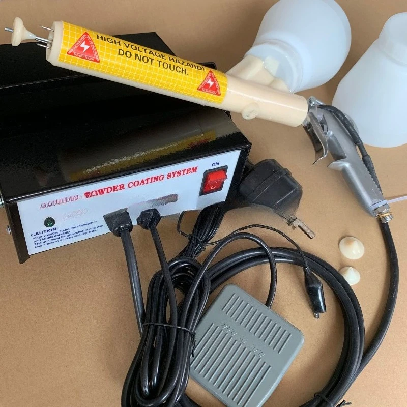 

Spraying machine PC03-5 gear adjustable static size 30-50KV spraying machine Small and miniature portable spraying equipment