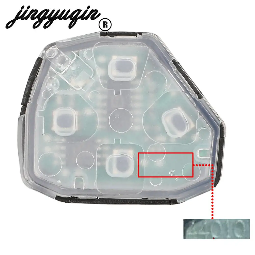 jingyuqin 3/4 Buttons 44010 for Toyota Alphard 2005 2006 2007 2008 2009 Remote 314.3MHz Control Car Key Pad Fob