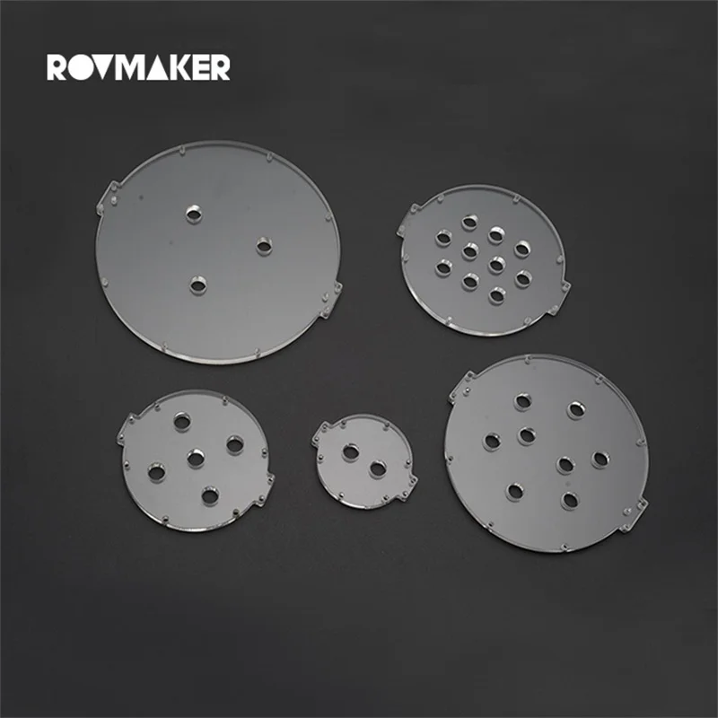 

ROVMAKER Acrylic Sealed Cabin Cover Board Underwater Robot Hatch Parts for ROV Subsea End Cap