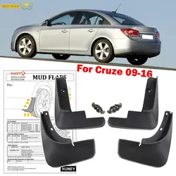 Car MudFlaps For Chevrolet Cruze Sedan Hatchback 2009 2010 2011 2012 2013 2014 2015 2016 Mudflap Splash Guards Mudguards Fender